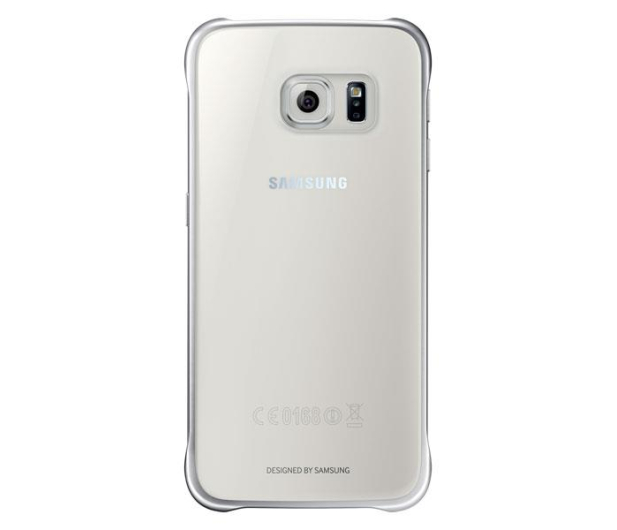 Etui ClearCover do Samsung Galaxy S6 Srebrne - 229383 - zdjęcie 5